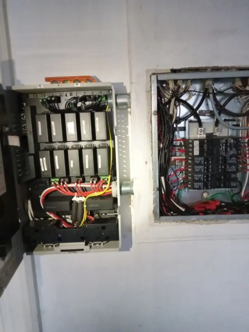 Electrical panel upgrade completed for Ring Doorbell Installation in Oregon